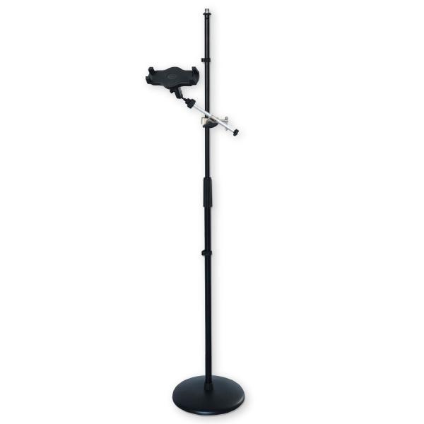 keepdrum Mikrofonständer MS015 mit Smartphone-Tablet-Halter