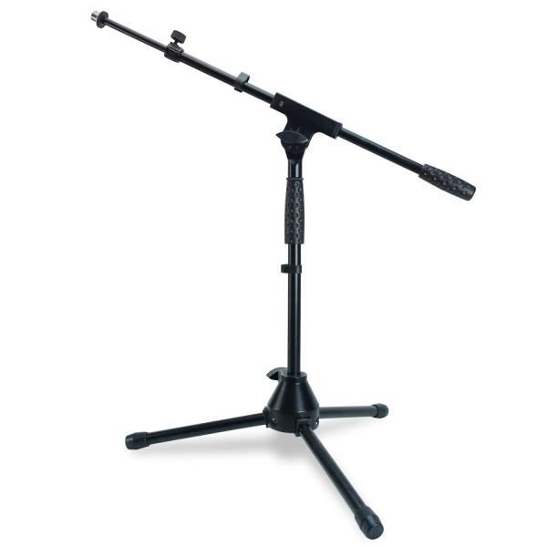 keepdrum Mikrofonständer MS01T niedriges Stativ mit Tablet-Halterung