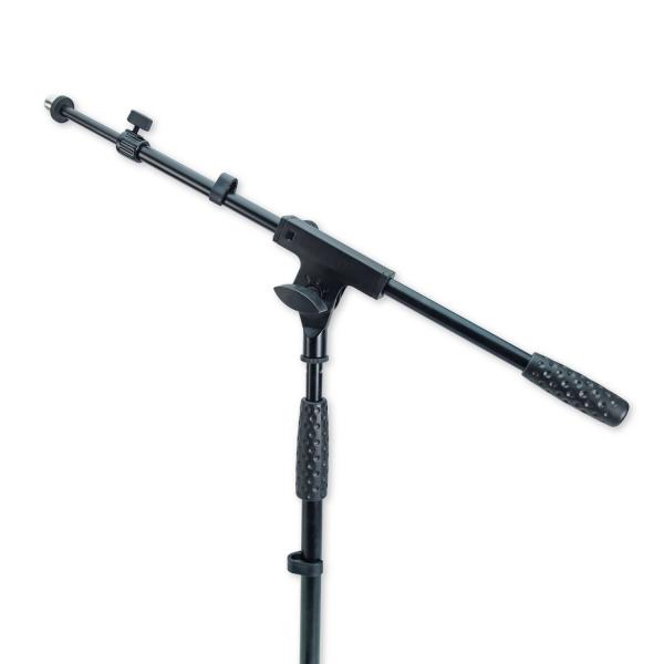 keepdrum Mikrofonständer MS01T niedriges Stativ mit Mikrofonklammer