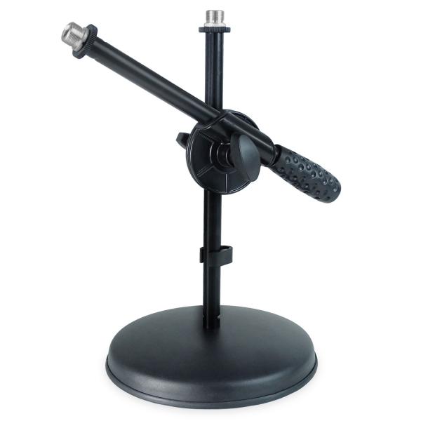 keepdrum Mikrofonständer MS031 Tischstativ mit Tablet-Halter