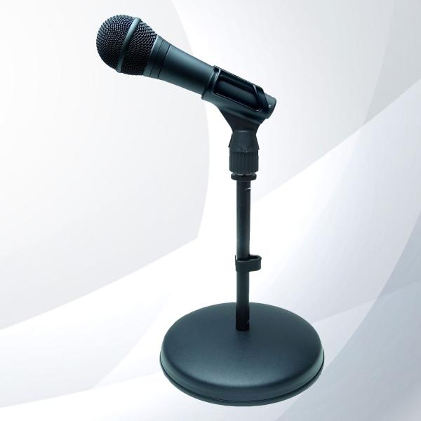 keepdrum Tischstativ  MS032 mit Mikrofonkabel