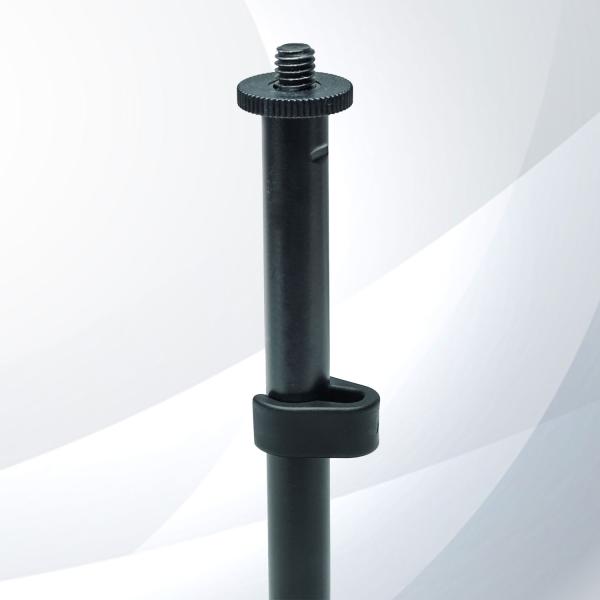 keepdrum Tischstativ MS032 mit Mikrofonspinne Schwarz