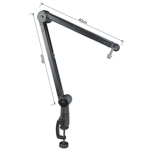 keepdrum Mikrofonarm MS075 Gelenkarm-Stativ