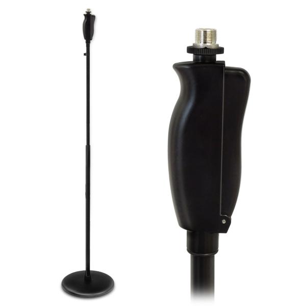 keepdrum Mikrofonständer MS124 Einhand-Stativ