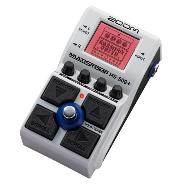 Zoom Effektgerät MS-50G+ MultiStomp Pedal mit Klinkenkabel