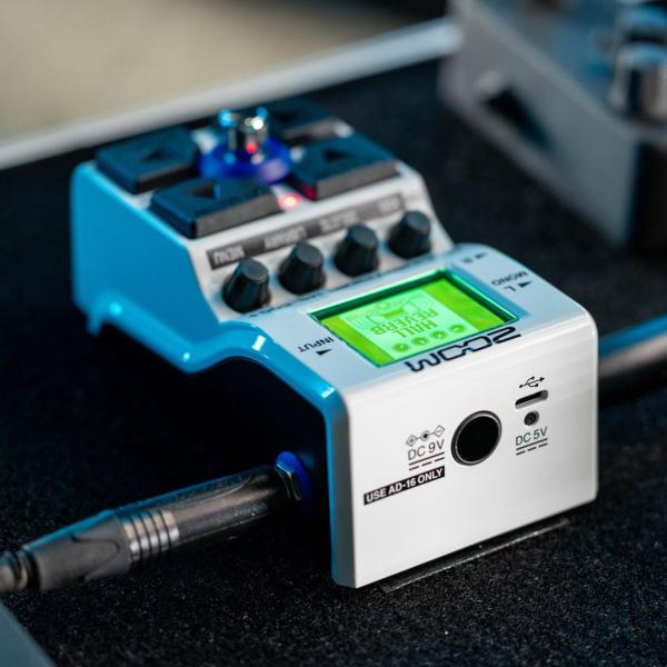 Zoom Effektgerät MS-50G+ MultiStomp Pedal mit Netzteil