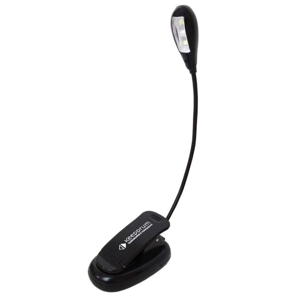 keepdrum Notenpult MUS024 Notenständer klappbar mit LED-Leuchte