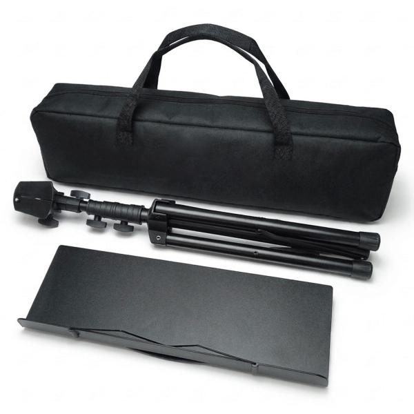 keepdrum Notenpult MUS024 mit Tasche und DIN A4 Mappe