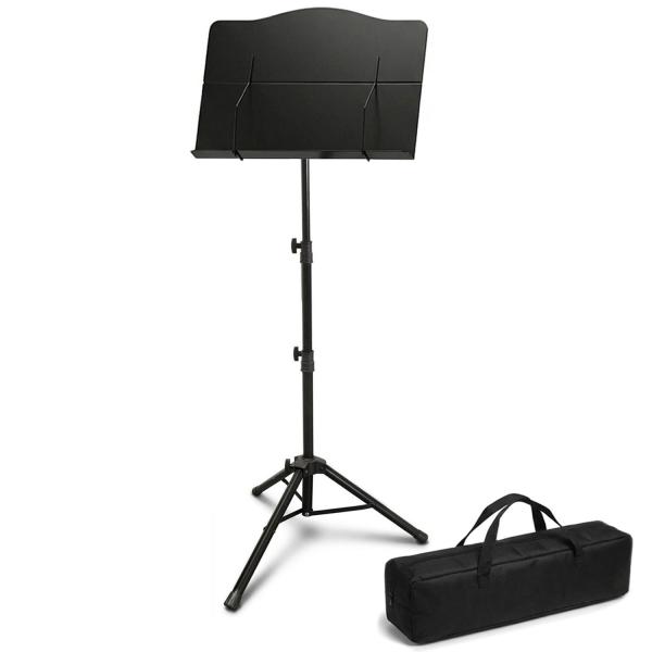 keepdrum Notenpult MUS024 Notenständer klappbar mit Tasche
