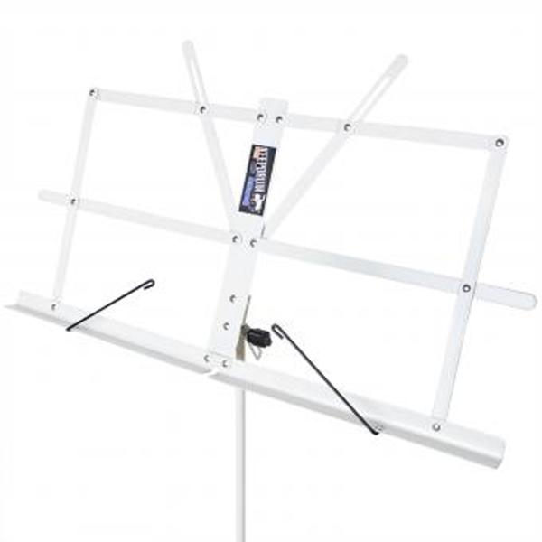 keepdrum MUS2WH Notenständer Weiss mit 2 Magnete