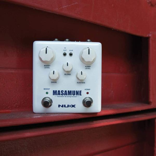 Nux Masamune Booster und Kompressor Effektpedal
