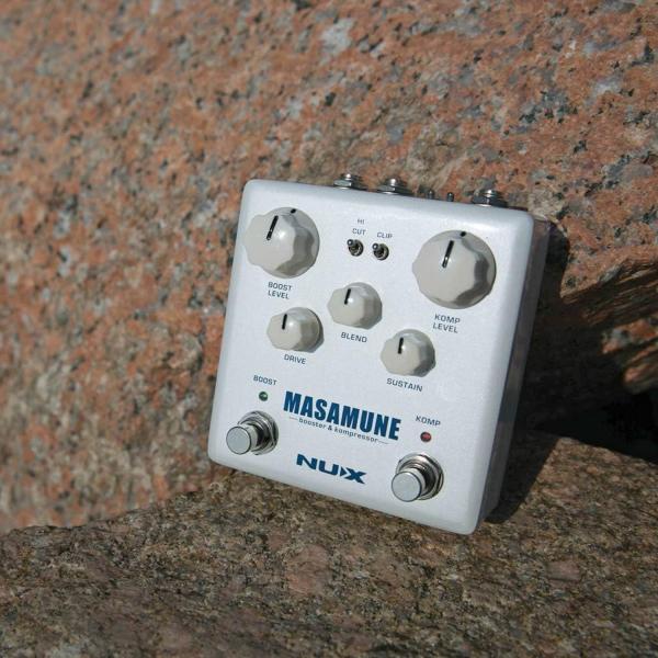 Nux Masamune Booster und Kompressor Effektpedal