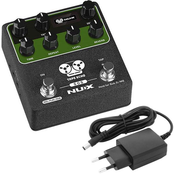 Nux NDD-7 Tape Echo Effektgerät mit Netzteil
