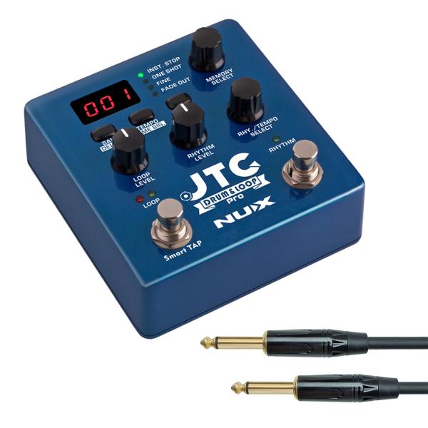 Nux JTC Drum and Loop Pro Effektpedal mit Kabel