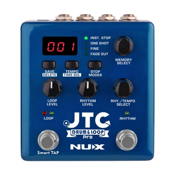 Nux JTC Drum and Loop Pro Effektpedal mit Netzteil
