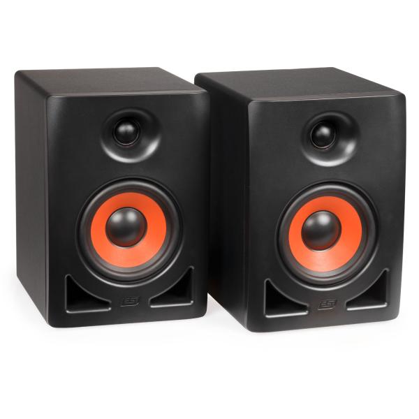 ESI Studio Monitor-Boxen nEAR i5 1 Paar mit Boxenfüße Rot