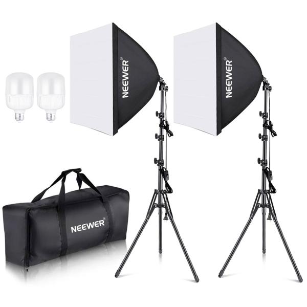 Neewer Dauerlicht NK200 Softbox Beleuchtungs-Set