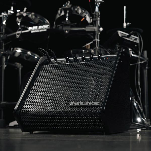 Nux Schlagzeug-Verstärker NPA-100 E-Drum Monitor mit Splitter-Kabel