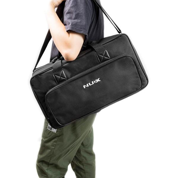 Nux NPB-M Bumblebee Pedalboard mit 2x Patchkabel