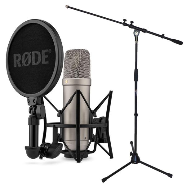 Rode NT1 5th Generation XLR USB Mikrofon mit Stativ
