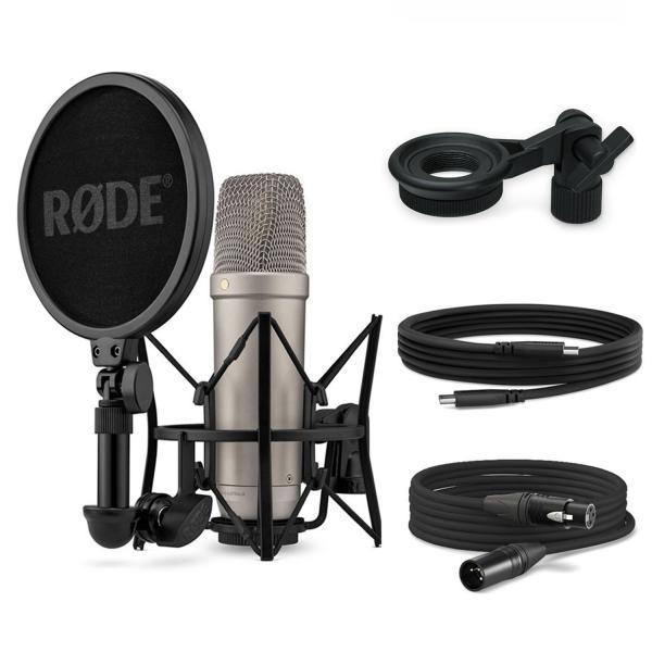 Rode NT1 5th Generation XLR USB Mikrofon mit Halterung