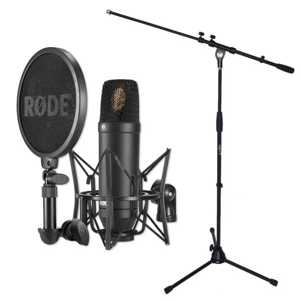 Rode Mikrofon NT1-Kit Studio-Mikrofon mit Mikrofonstativ