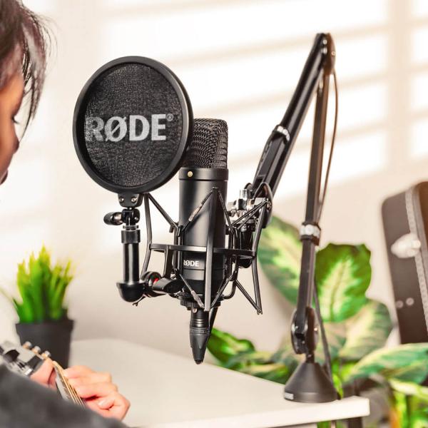 Rode Mikrofon NT1-Kit Studio-Kondensatormikrofon mit Spinne
