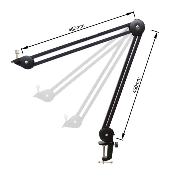 Rode Mikrofon NT1 Signature Orange mit Gelenkarm Schwarz