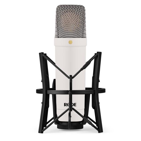 Rode NT1 Signature Weiss Mikrofon mit PSA-1 Gelenkarm