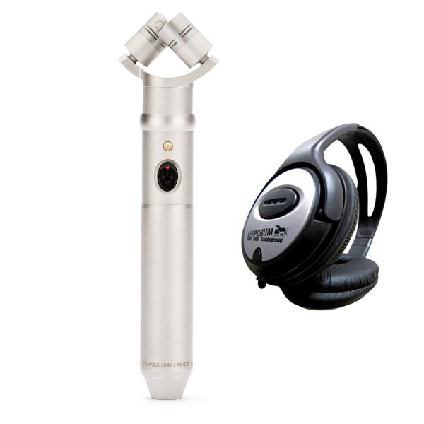 Rode NT4 Stereomikrofon mit Kopfhörer