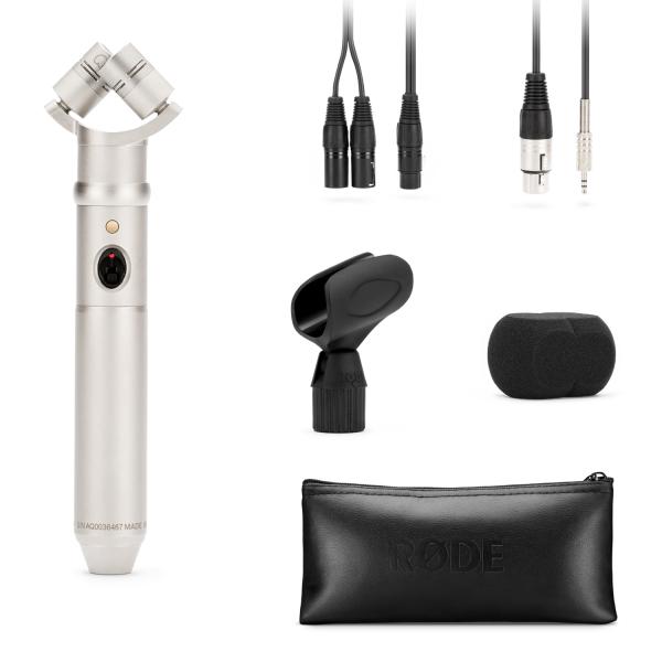 Rode NT4 Stereomikrofon mit Mikrofonkabel mit Stativ