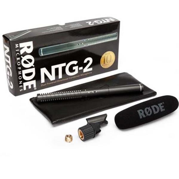 Rode NTG-2 mit DeadCat Windschutz