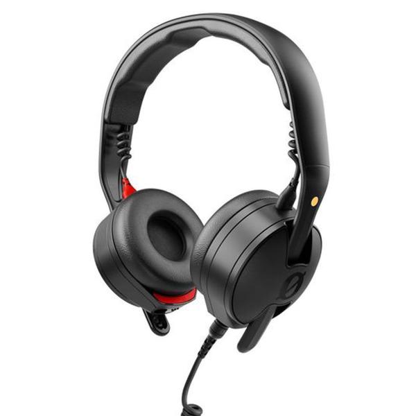 Rode Kopfhörer NTH-50 mit Headset-Mikrofon und Tuch