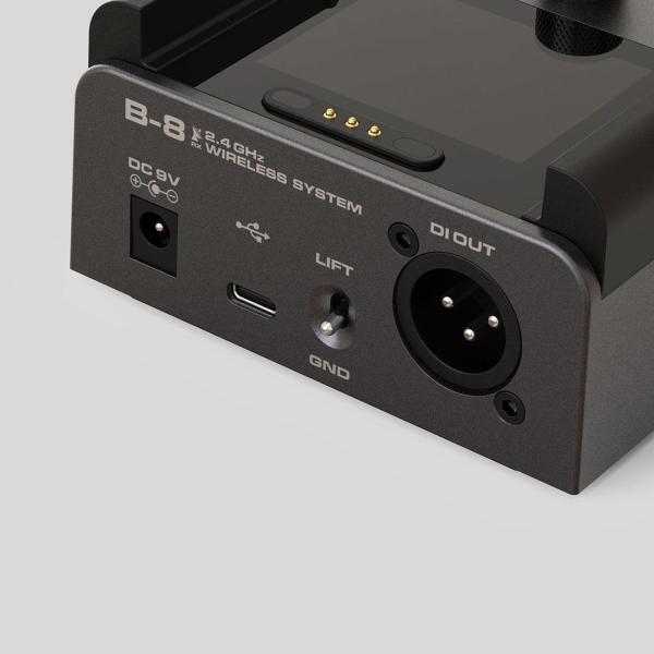 Nux Gitarrensender B-8 Drahtlos-System mit Kabel