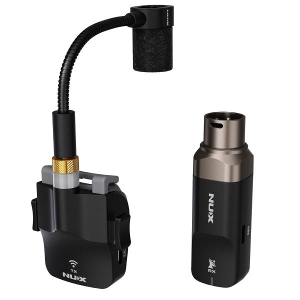 Nux B6 Drahtloses Saxophon Mikrofon mit Tuch