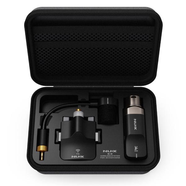Nux B6 Drahtloses Saxophon Mikrofon mit Tuch