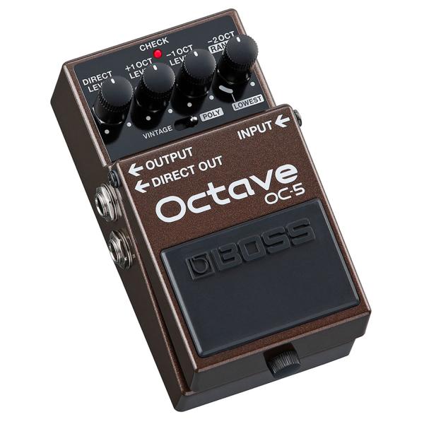 Boss OC-5 Oktave Pedal Effektgerät mit Gitarrenkabel
