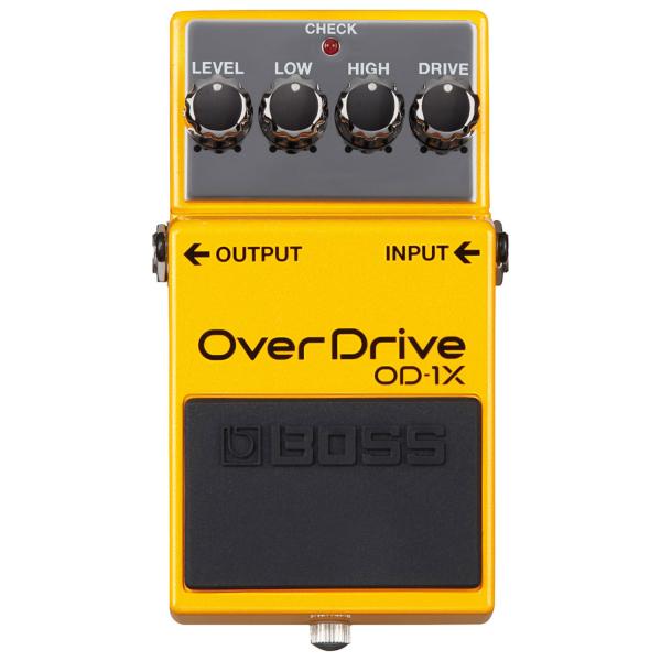 Boss OD-1X Overdrive Effektgerät Pedal mit Netzteil