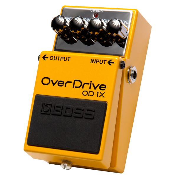 Boss OD-1X Overdrive Effektgerät Pedal mit Kabel