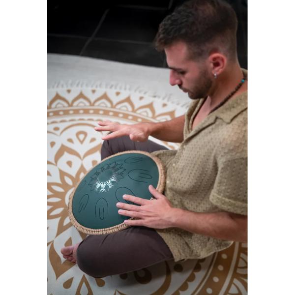 Meinl Sonic Energy Zungentrommel 16 Zoll Fis-Moll mit Stimmgabel