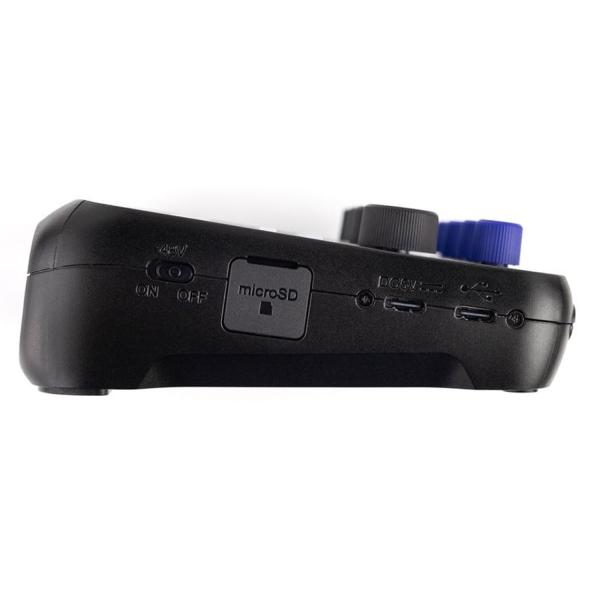 Zoom Audio-Recorder PodTrak P4next Mixer mit Bluetooth Adapter und Tuch