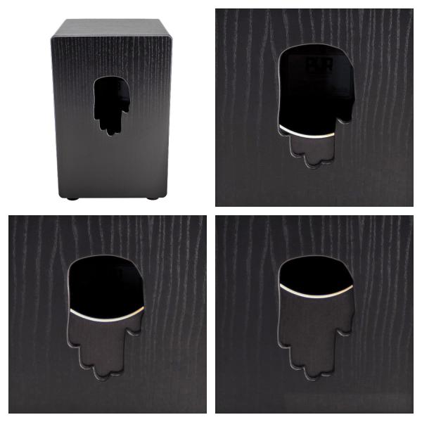 Pur Cajon PC4499R Vision Pro HiHat Black and Gold