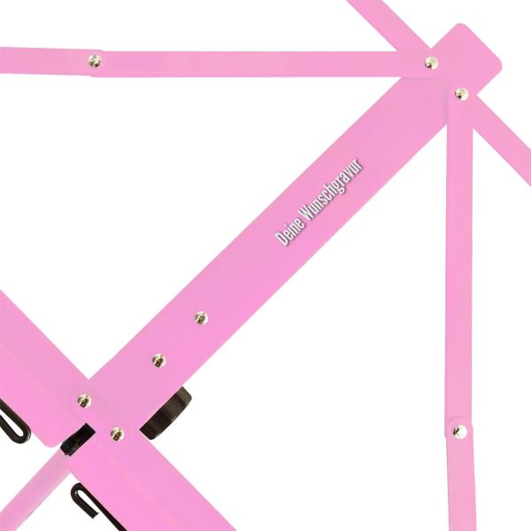 keepdrum MUS3PK Notenständer Pink mit personalisierter Gravur