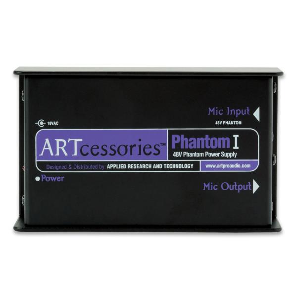 ART Phantomspeisung Phantom I 1-Kanal 48V mit XLR-Kabel