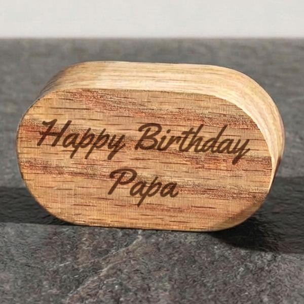 keepdrum Plektrum-Box inkl Gitarren Picks mit personalisierter Gravur