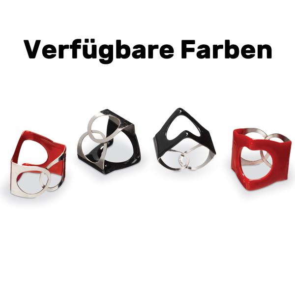 PinchClip Beckenklammer 3er Set Schwarz