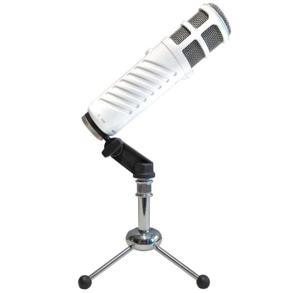 Rode Podcaster Mikrofon mit MS055 Tisch-Stativ
