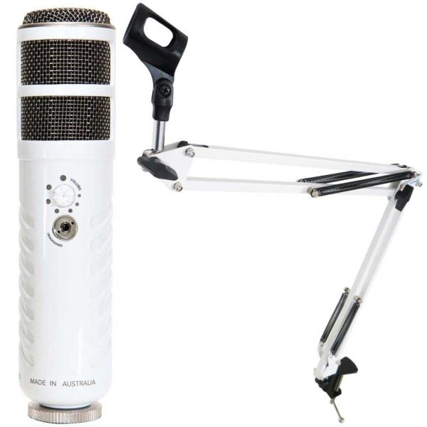 Rode Podcaster USB Mikrofon mit Gelenkarm
