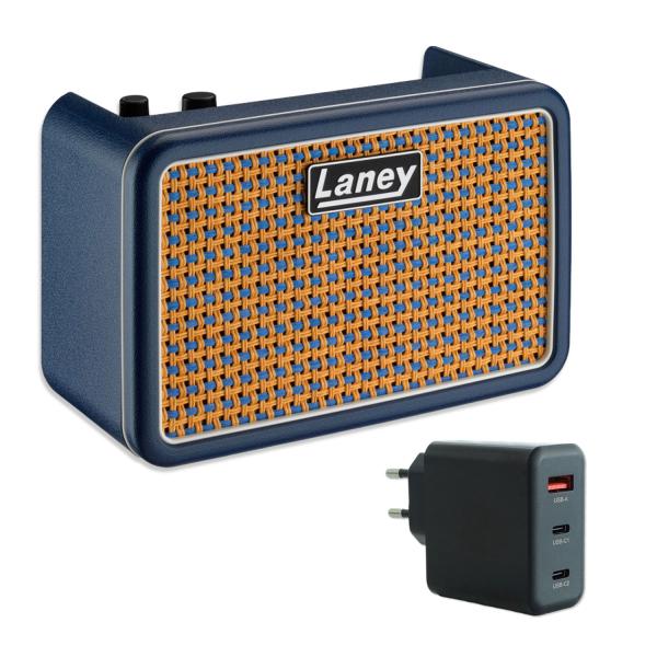 Laney Verstärker Prism Mini Gitarrenverstärker Blau mit Netzteil