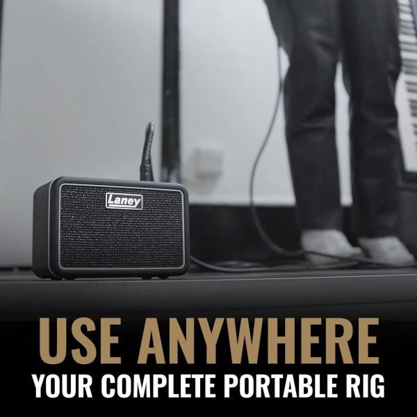 Laney Verstärker Prism Mini Gitarrenverstärker Blau mit Kabel